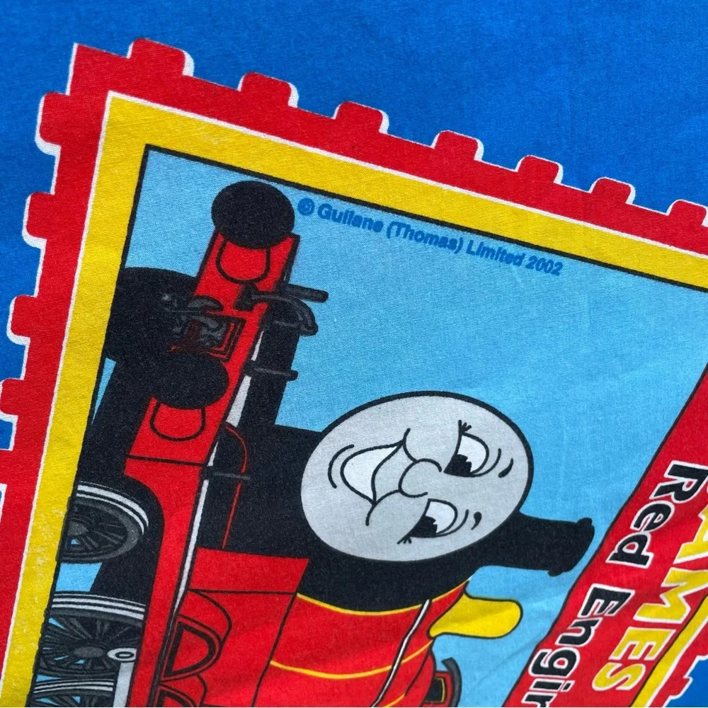 Vintage Y2K 2002 Thomas the Train Full Flat Sheet